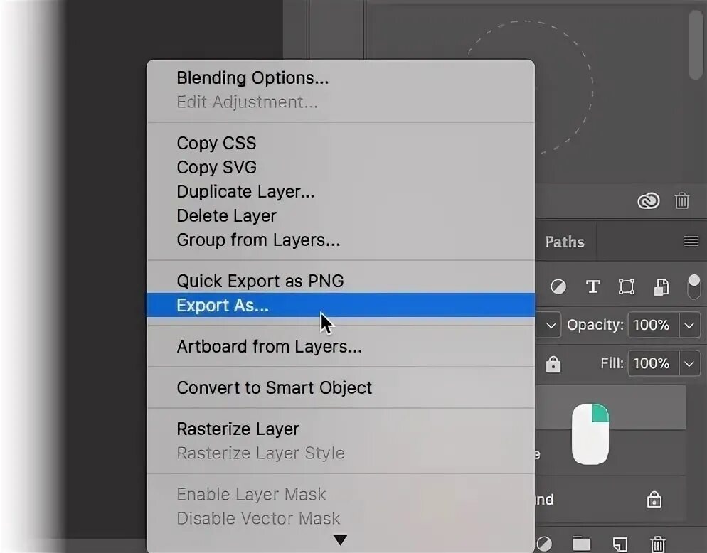 Quick layer. Quick layer