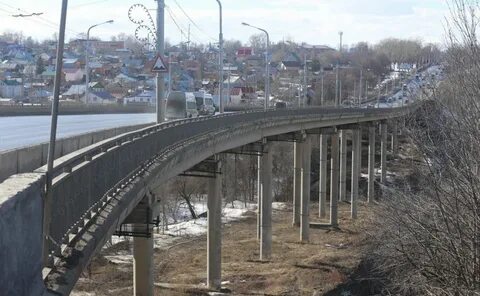 Гагаринский мост закрыли