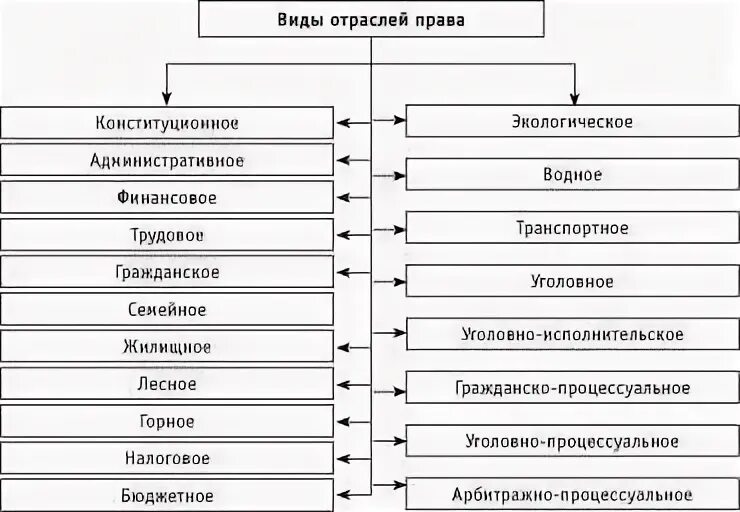 Отрасли и виды деятельности