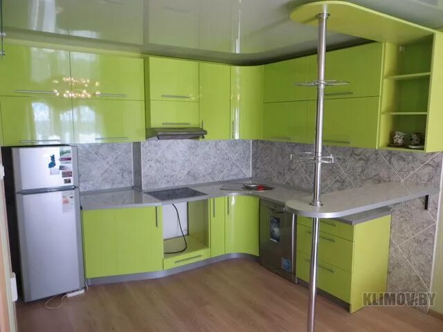 Недорогие угловые кухни в Могилеве на заказ, каталог с фото