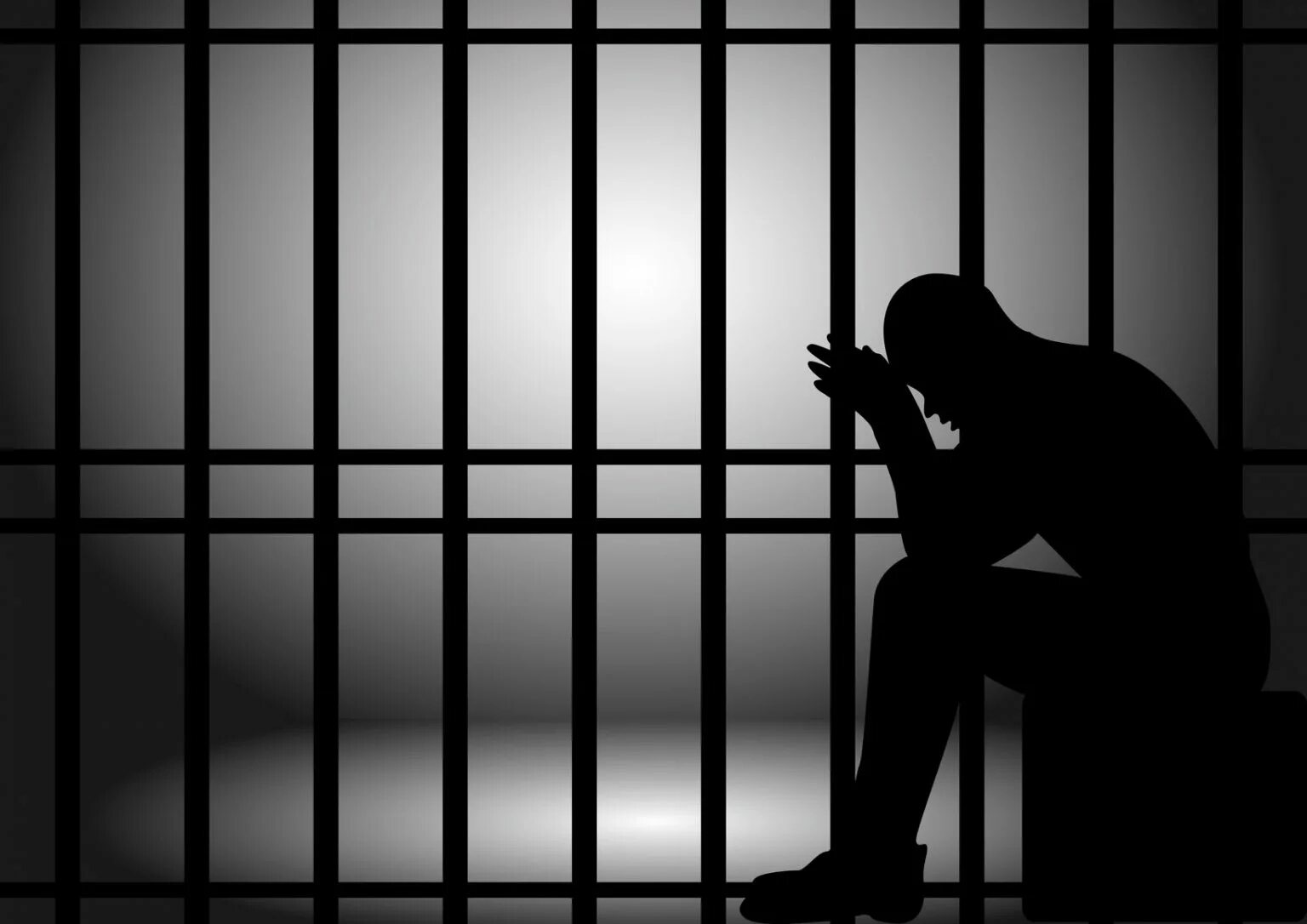 Put in prison