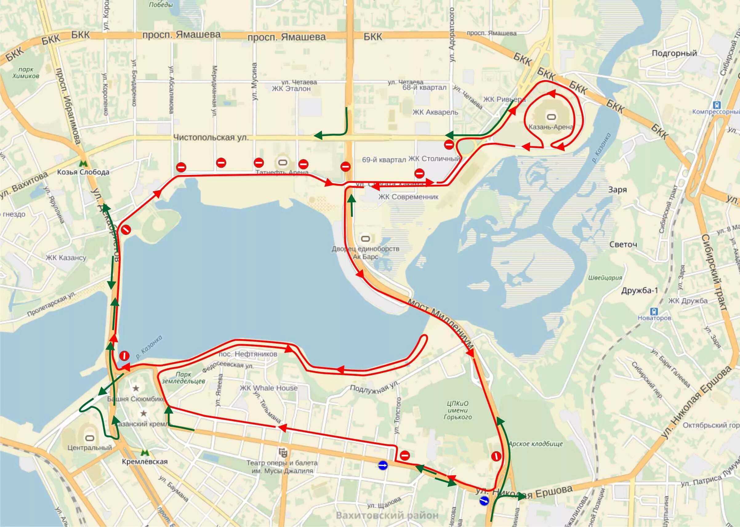 Движение автобуса 46 казань. Маршрут марафона в Казани. Казанский марафон 2022 схема. Маршрут Казанского марафона. Казанский марафон карта.