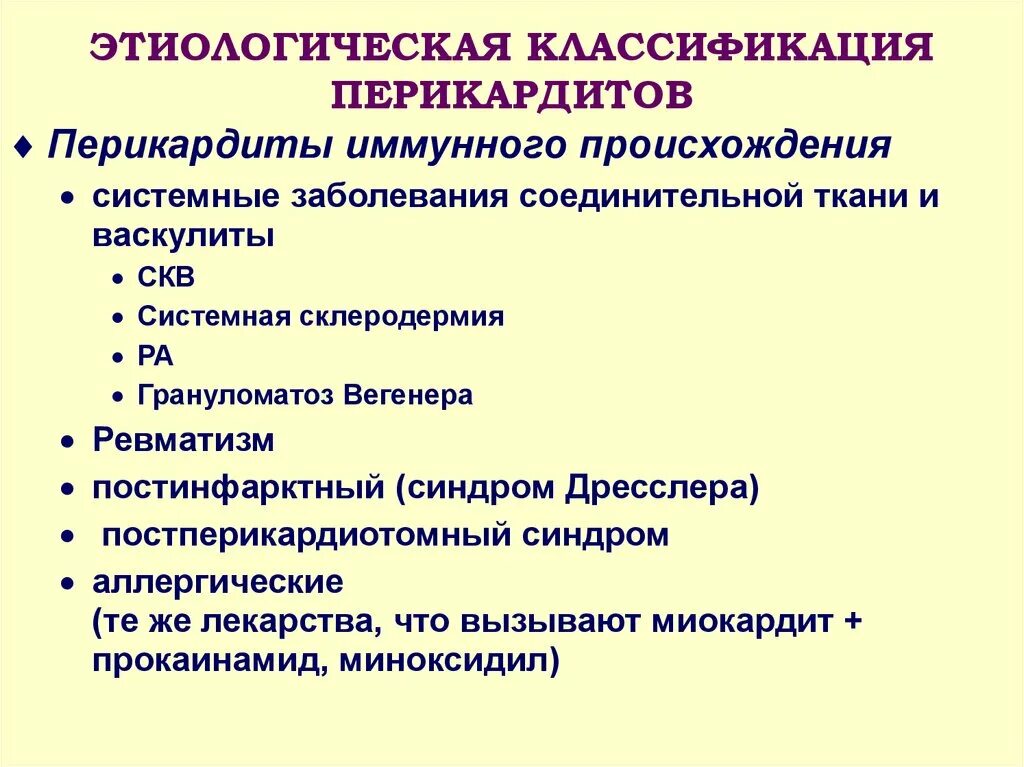 Перикардит симптомы и лечение. Клиническая классификация перикардита. Классификация перикардитов по морфологии. Хронический перикардит классификация. Классификация синдрома Дресслера.