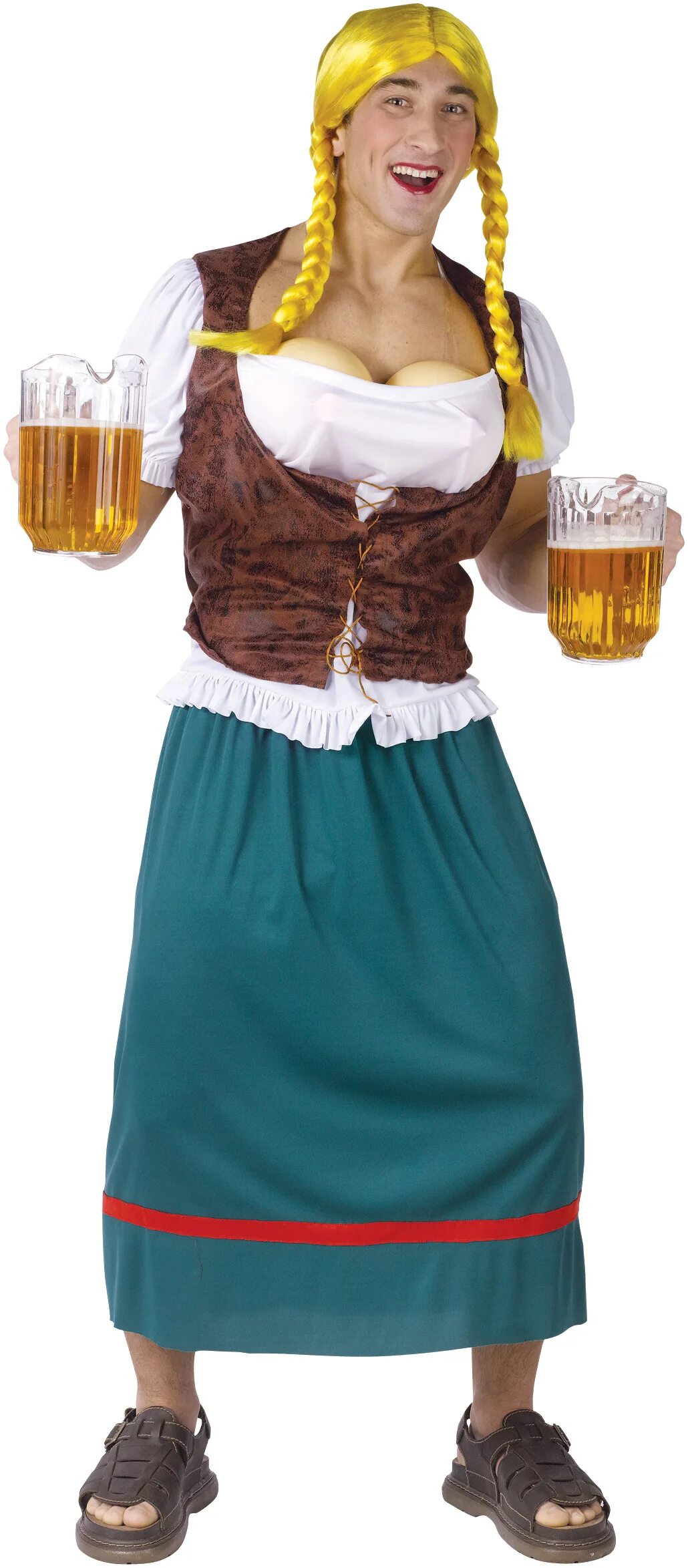 Немецкие толстухи. Девушка с пивом. Костюм для пивной вечеринки.