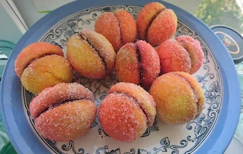 Персик в сахаре