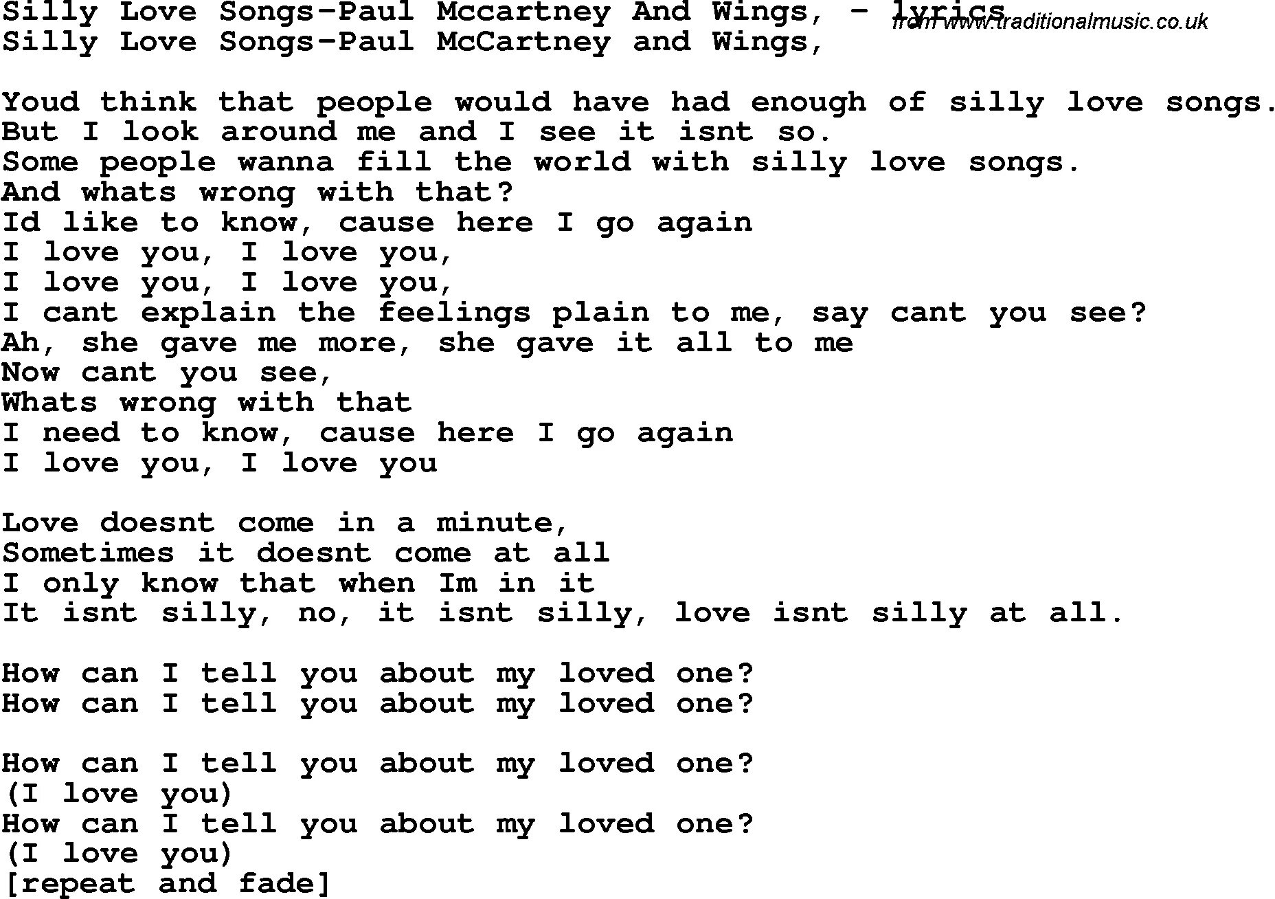 You are my sunshine ноты. Back on track перевод. Аккорды к песне "silly love songs" пол маккартни. Песня are you. I like girls текст.