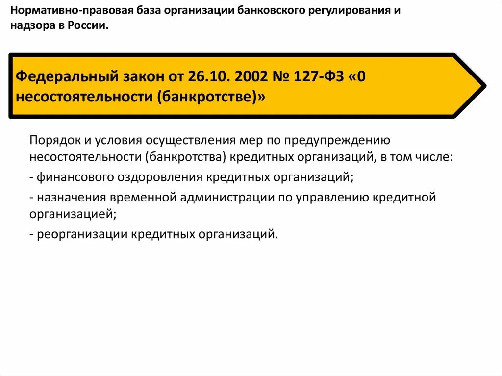 Государственное регулирование деятельности банков. Регулирование ЦБ РФ деятельности кредитных организаций. Предупредительные меры банковскаогорегулирования. Регулирование и надзор ЦБ РФ за деятельностью кредитных организаций.