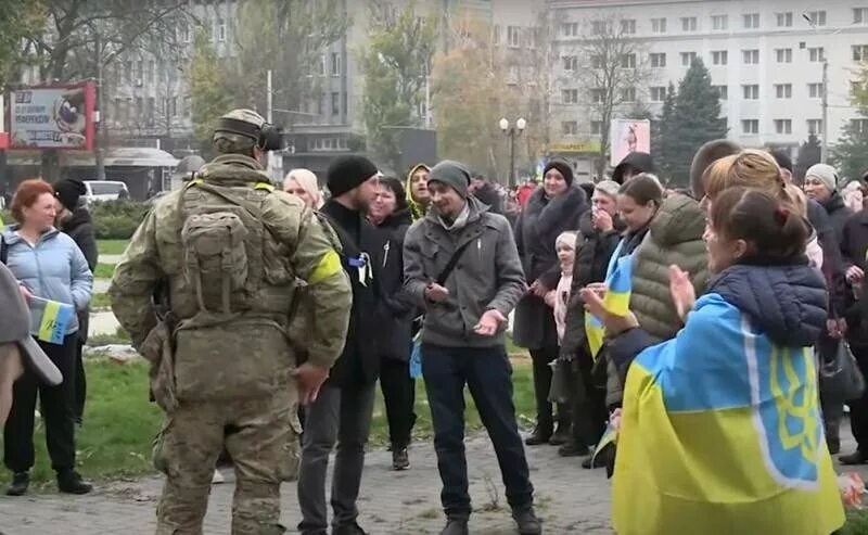 Мобилизованный украинец. Украинские нацисты. Нацизм на Украине.