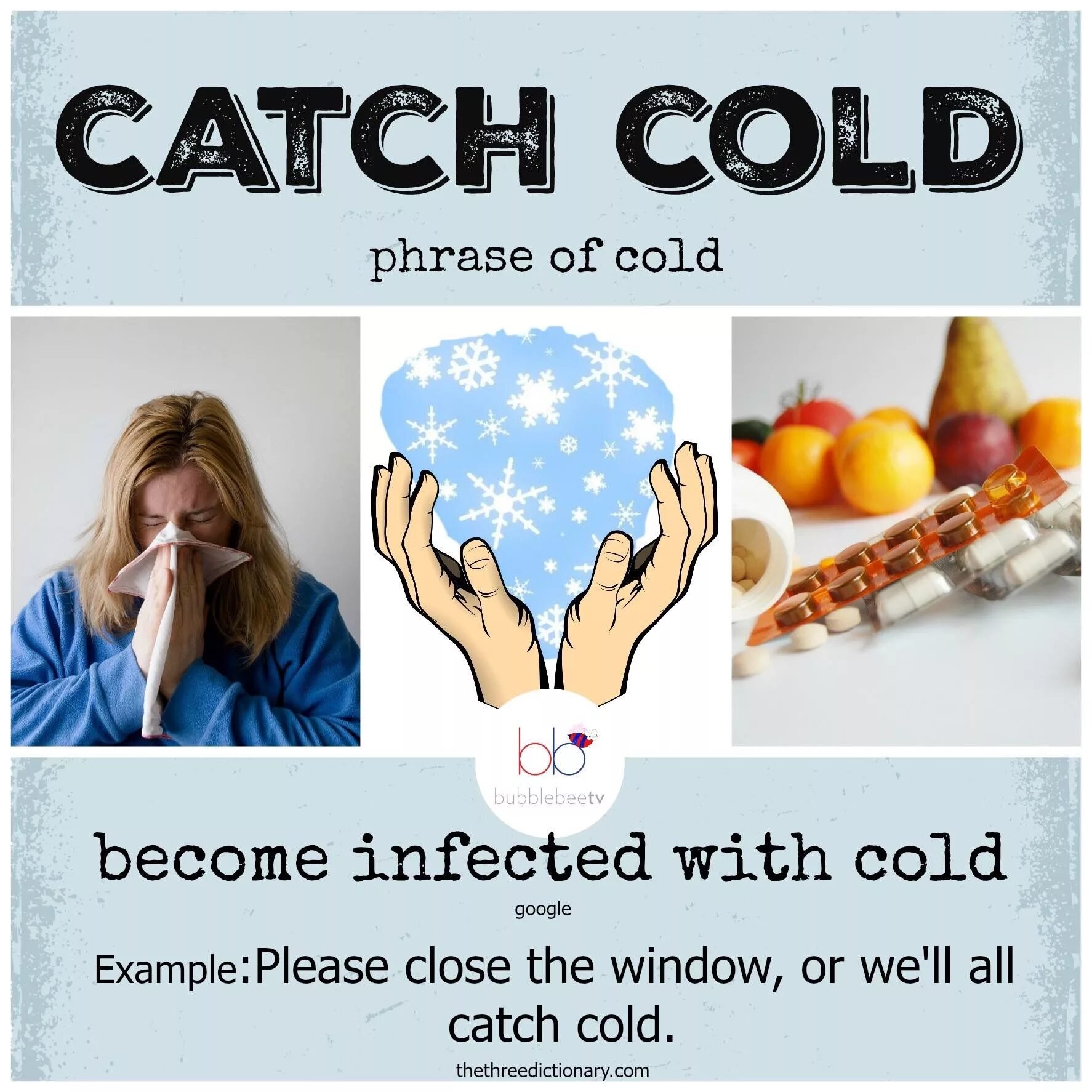 Cold на английском языке. Catching Cold. To catch a Cold. I caught a Cold. To catch a Cold Flashcard.