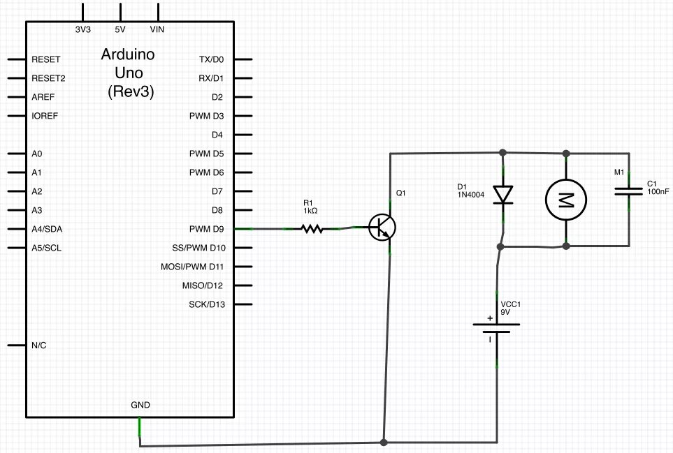 7segmentdisplay - Driving large common anode 7 seg LED with NPN transistor and a