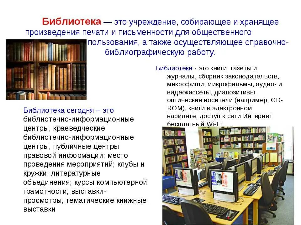 Объясните в чем назначение этого учреждения культуры. Библиотека это учреждение. Библиотека возможностей. Библиотека для презентации. Системные библиотеки.