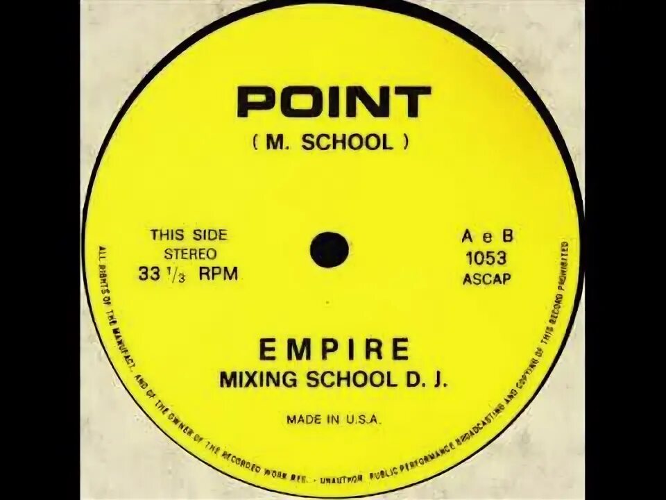 Mixing school. Mixing school