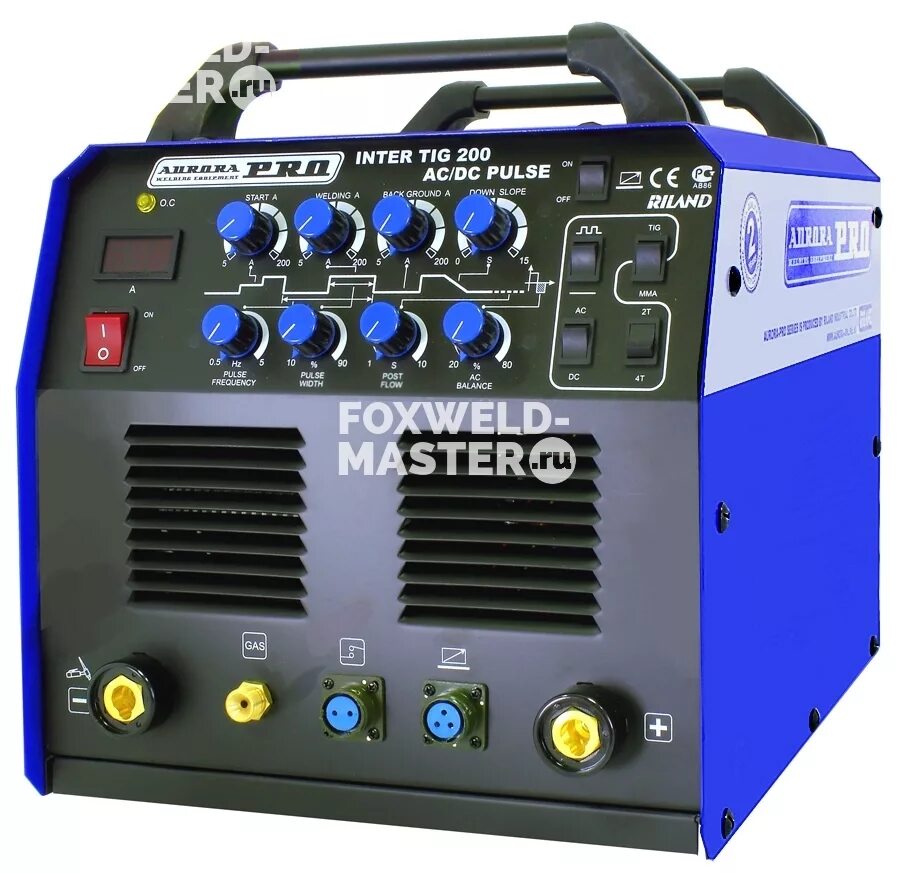 Сварочный инвертор aurora tig. Aurora inter tig 200 acdc pulse.