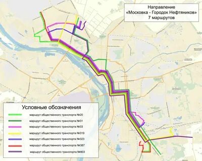 Транспортные маршруты омск