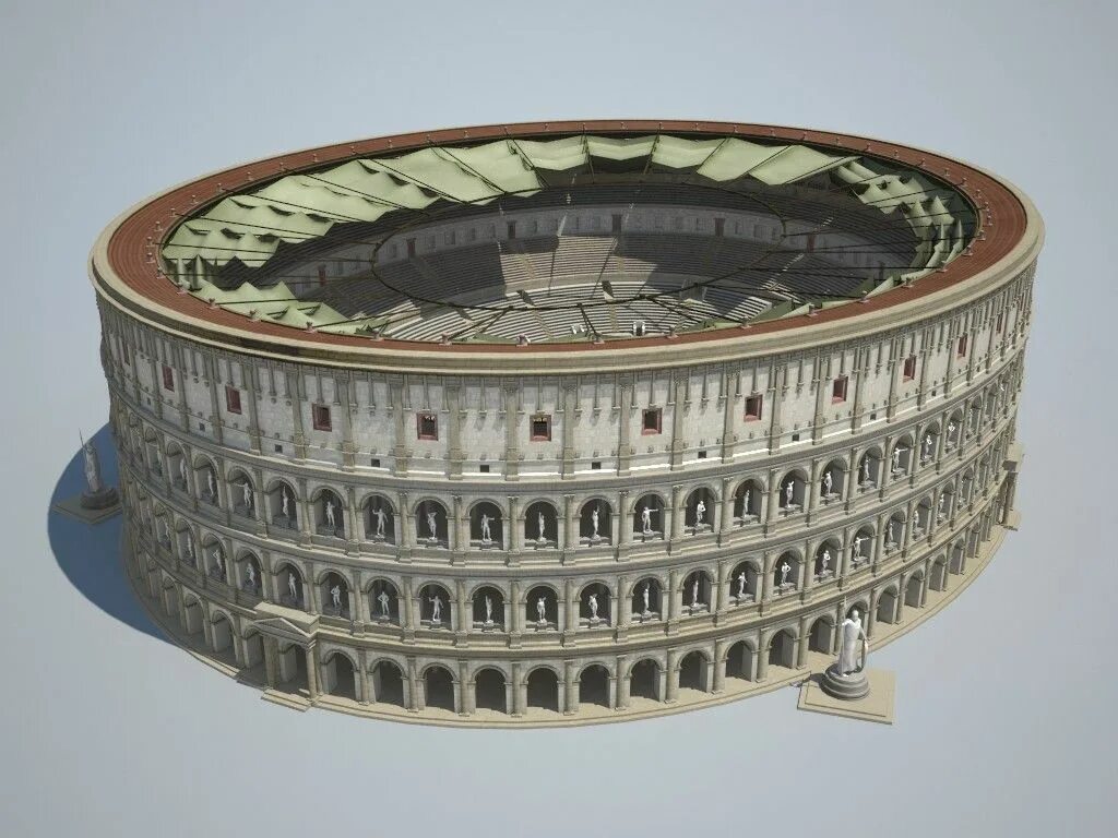 Генератор колизея. Колизей в Риме реконструкция. Колизей 3д модель. Колизей Рим реконструкция 3д. Колизей тент Рим.