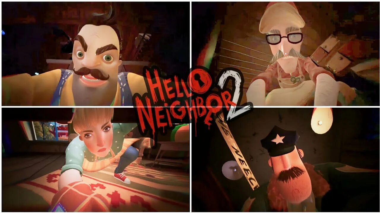 Hello Neighbor бета 2 2017. Привет сосед 2 Нильсен. Привет сосед 2 повариха. Hello Neighbor 2 анимации соседа.