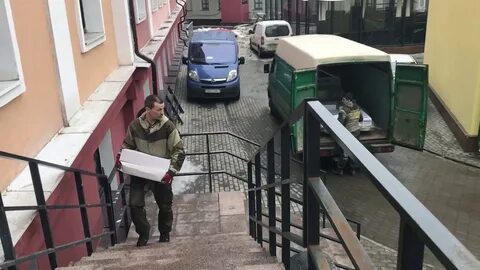 Выгрузка тротуара