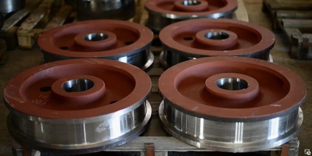 1 320 р. Колесо крановое к1р 320х80 чертеж. 1 320 р. Колесо крановое к1р 320х80 чертеж. Колеса крановые 320мм.