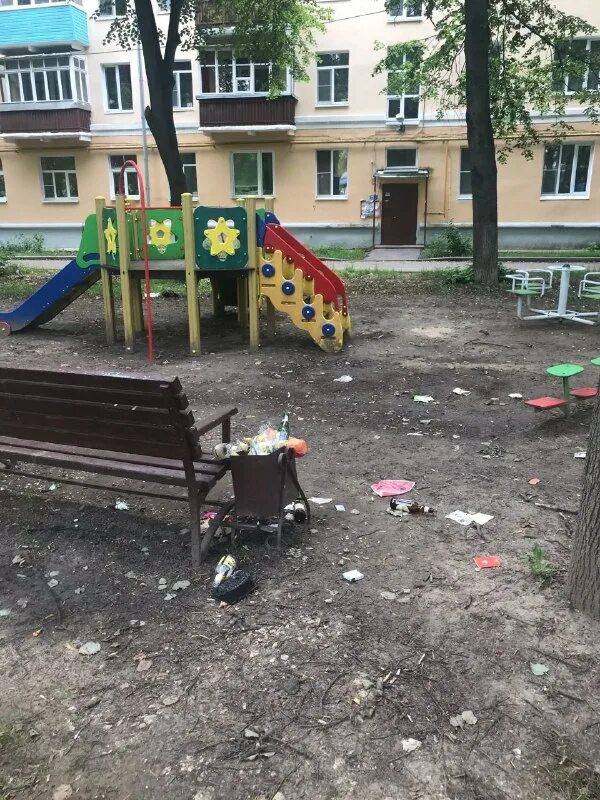 почему не убирают дворы