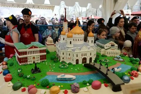 Самая большая пасха в мире