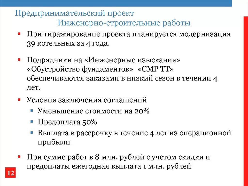 Этапы реализации предпринимательского проекта Реализация предпринимательского проекта