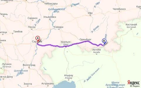 Карта оренбург победа