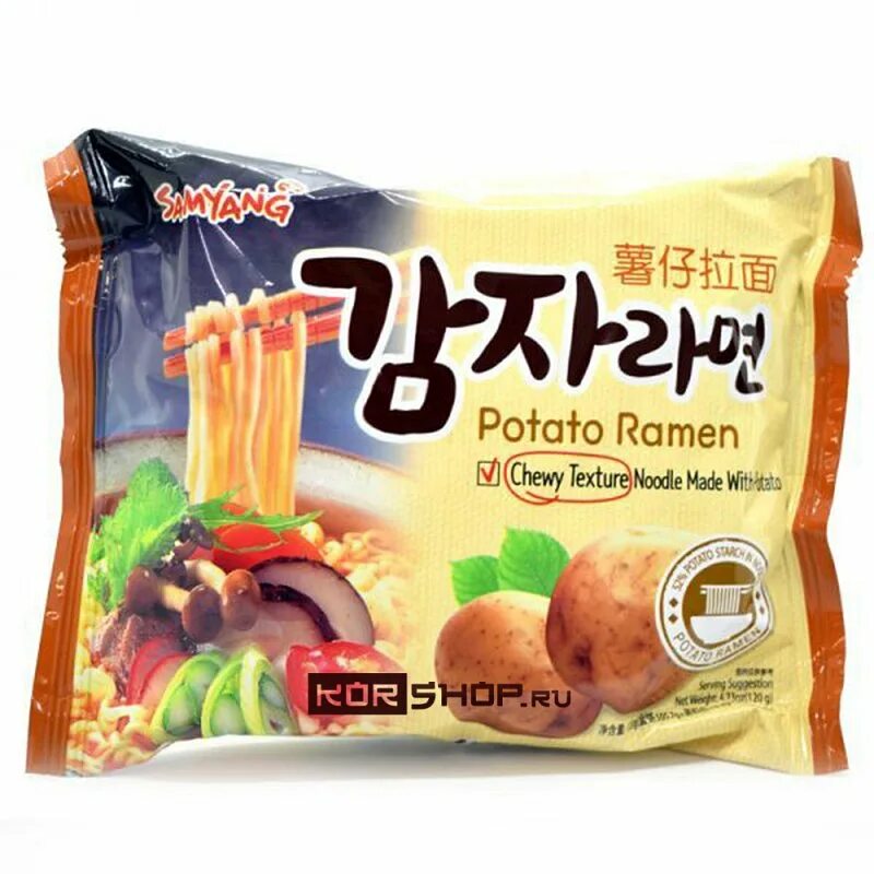 Лапша из картофеля. Лапша картофельная Potato Ramen 120г. Лапша Самянг Potato Ramen 120 гр. Лапша Samyang Potato Ramen. Лапша б/п Samyang Potato Ramen.