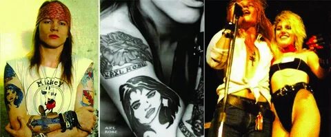 Axl rose Tattoos