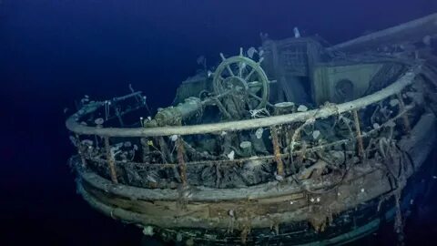Корабли найденные в море