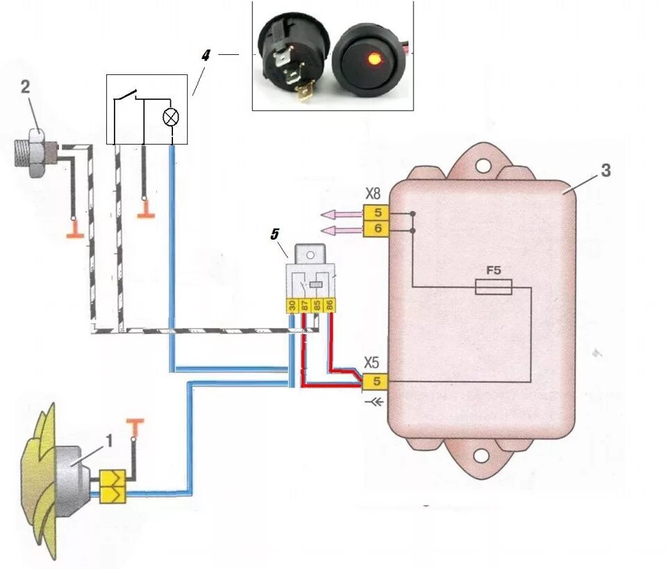 Схема включения вентилятора охлаждения 2107. Схема подключения электродвигателя вентилятора охлаждения ВАЗ 2109. Схема включения вентилятора охлаждения 2109. Схема включения вентилятора охлаждения ВАЗ 21099.