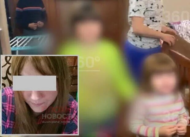Мама сняла дочку