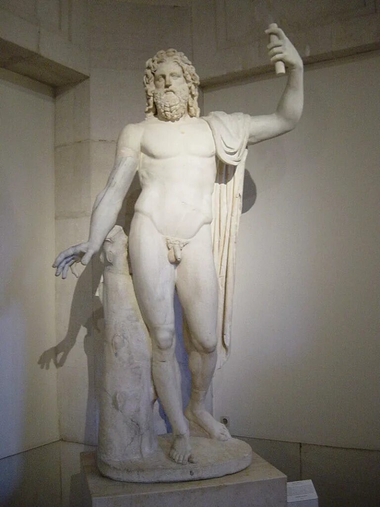 Юпитер это бог. Древнеримский Бог Юпитер. Римская статуя Юпитера. Зевс Юпитер скульптура. Зевс статуя в древнем Риме.