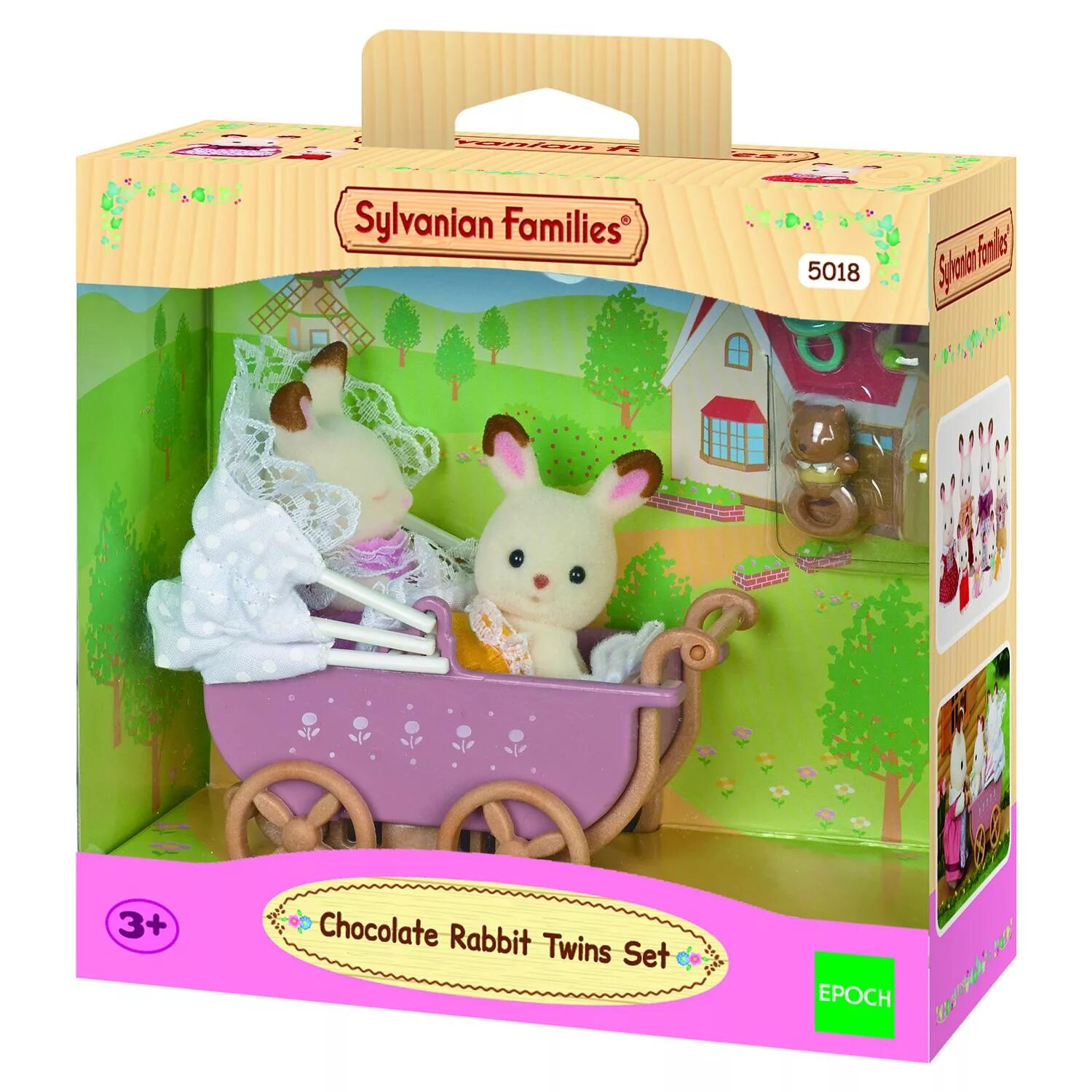 Sylvanian Families 5018. Сильвания Фэмили набор 5018. Сильвания Фэмили шоколадные кролики двойняшки. Сильваниан Фэмили двойняшки. Купить игрушку фэмили