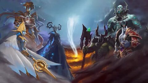Shadowlands Loading Screen and Afterlives: Maldraxxus Wallpapers.