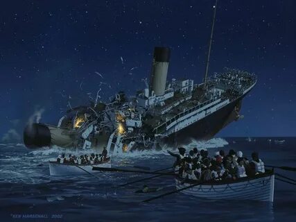Titanic sank