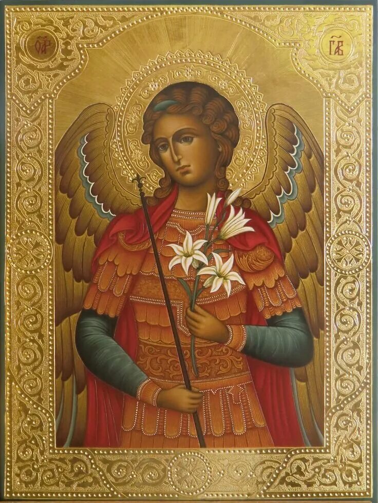 Икона Архангела Михаила и Архангела Гавриила. Archangel gabriel