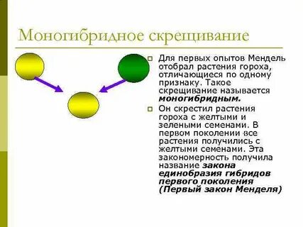 Скрещивание цвета