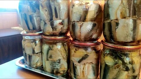 Рыбные консервы домашние в стеклянных банках