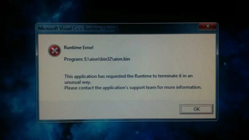 This application runtime to terminate