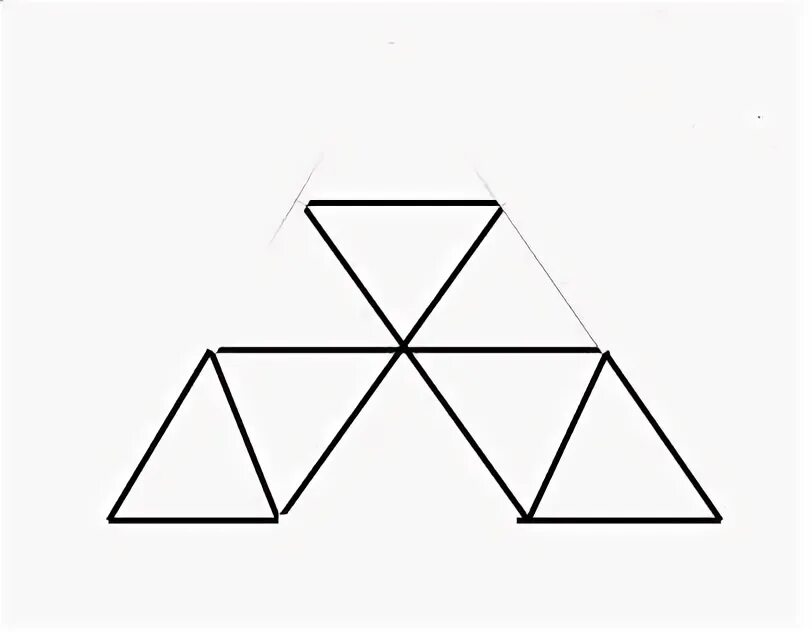 Из 9 треугольников 1. Фигуры состоящие из треугольников. Фигура из 5 равных треугольников. Abuehf cjcnjzofz BP nhteujkmybrjd. Фигурки из одинаковых треугольников.