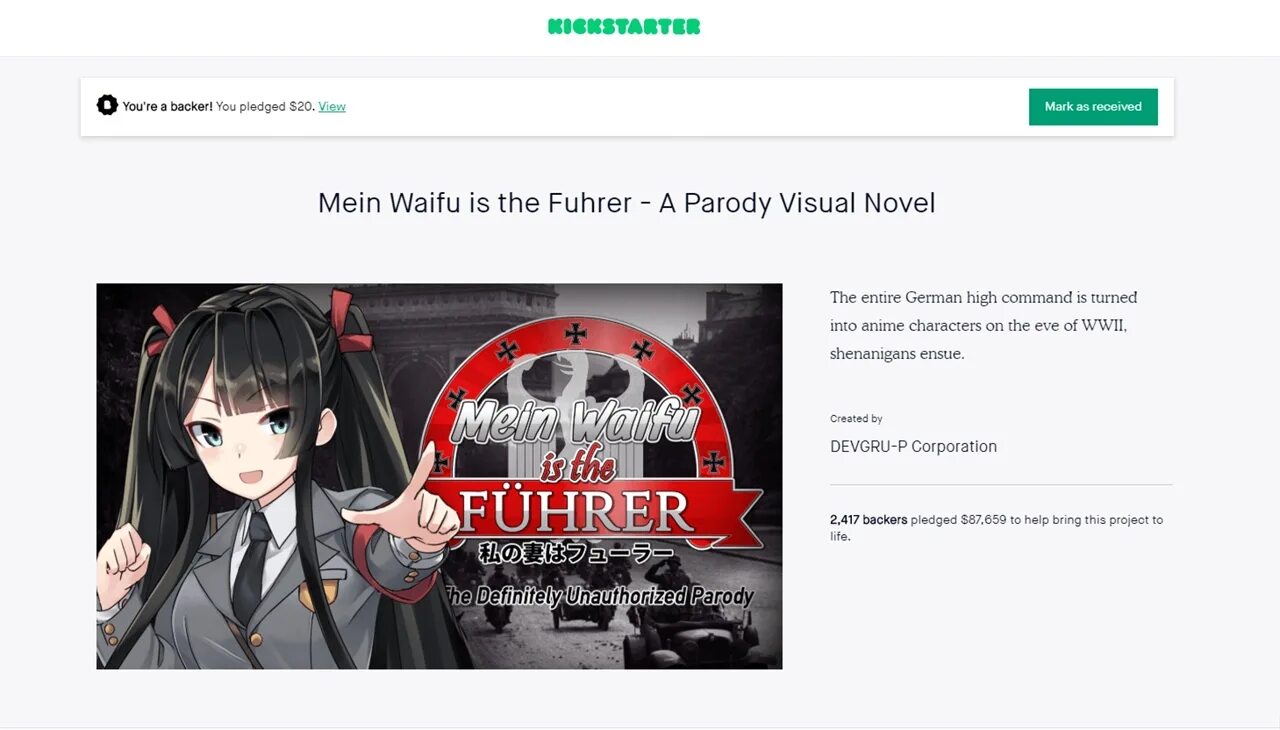 Hi waifu версии. Main waifu is the fuhrer.