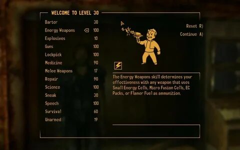 Fallout навык