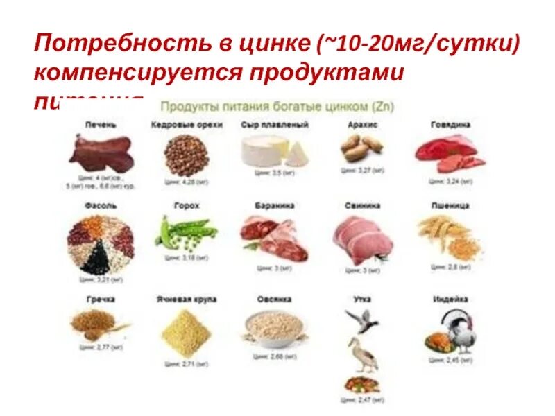 Цинк где содержится в продуктах. Продукты питания богатые цинком таблица. список продуктов содержащих цинк и магний. цинк продукты богатые цинком таблица. цинк в продуктах питания таблица.