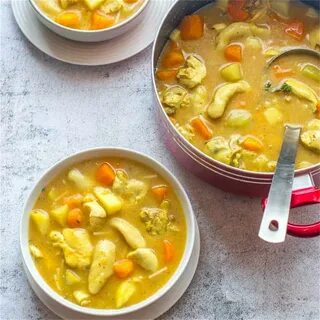 Jamaican chicken soup.