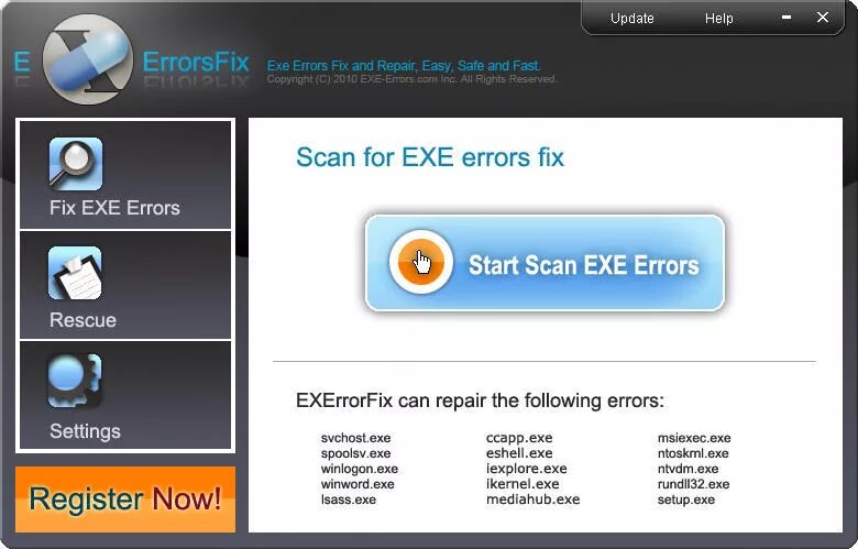 Ошибка setup exe