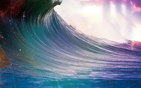 Wave universe