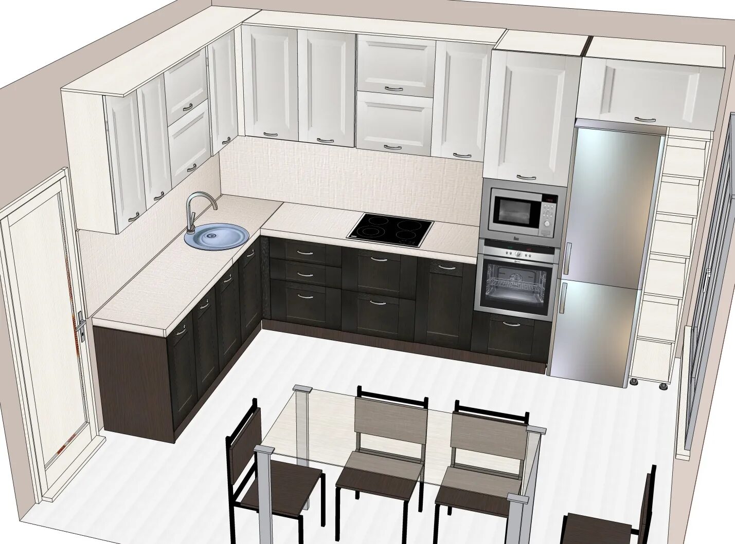 Do 3d kitchen design in 2020 by Sheronrex Fiverr