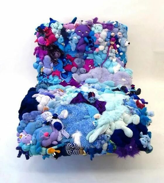 DIY: Ni un peluche más a la basura. Conviértelos en una butaca de diseño Recycle