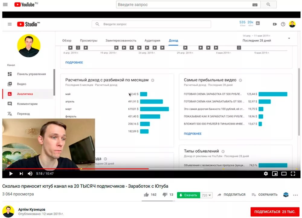 Сколько зарабатывают на ютубе. Заработок на ютубе. Доход с ютуба. Ютуб заработок на просмотрах.