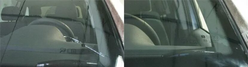Трещина восстановить. Ремонт скола на лобовом стекле до и после. Трещина лобового стекла после ремонта. Трещина на лобовом стекле после ремонта. Ремонт трещины на лобовом стекле до и после.
